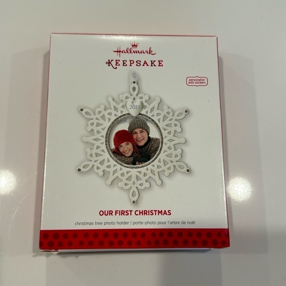 Hallmark 2013 Our First Christmas Keepsake Ornament